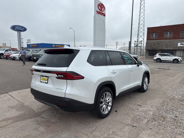 2026 Toyota Grand Highlander Platinum
