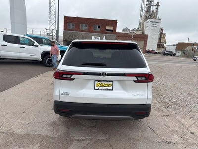 2026 Toyota Grand Highlander Platinum